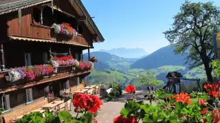 A traditional building in Wildschoenau, Tirol