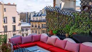 Sentier, Paris: The outdoor terrace at Hotels Des Grands Boulevards