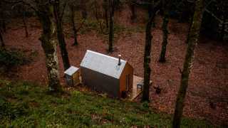 Best self-catering accommodations: Riverside cabin at Glen Dye, Aberdeenshire