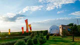 Self-catering accommodations in the UK and Ireland: Stargazer Pod at Loveland Farm