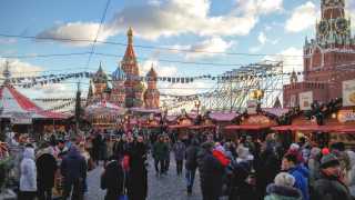 Best food holidays: Red Square, Moscow, Russia
