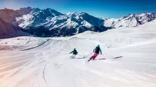 Winter in Valais: skiing in Verbier