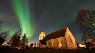 Northern Lights in Luleå, Swedish Lapland