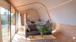 Cynefin Retreats | Inside the eco pod