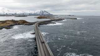 Spectacular fjords amid mountain vistas in Norway