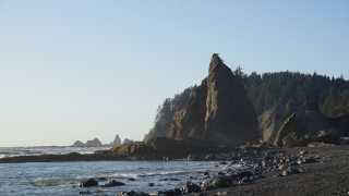Sea stacks on Rialto Beach, Washington