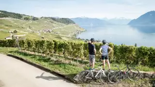 Cycling in Lausanne, Switzerland