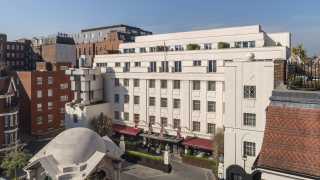 Exteriors and interiors of Beaumont Hotel in London's Mayfair