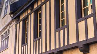 Half-timbered buildings, Guingamp