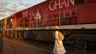 The Ghan international train