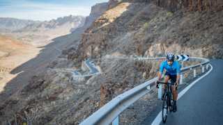 Cyclists from all over the world flock to Gran Canaria