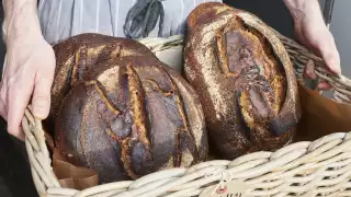 Sourdough bread, Coombeshead Farm