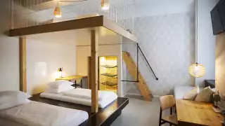 Michelberger Hotel bedroom
