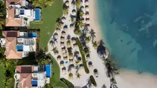 Windjammer Landing Resort from above