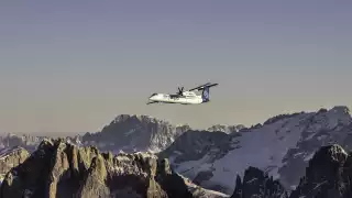 SkyAlps is one of the quickest ways to get from the UK to the Dolomites