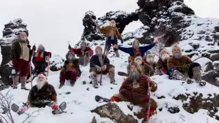 Yule Lads in Dimmuborgir