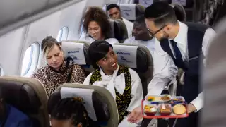 A relaxing flight awaits with South African Airways A relaxing flight awaits with South African Airways