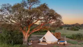 The tent The tent
