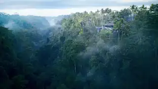 Hoshinoya Bali is perched above the sacred Pakerisan River Valley, which is fed by the holy springs of the Tirta Empul temple