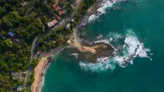 Sri Lanka's swirling coastline