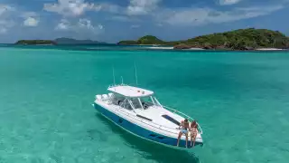 A boat excursion A boat excursion