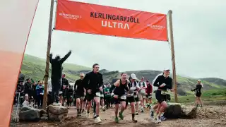 Kerlingarfjöll Ultramarathon start-line