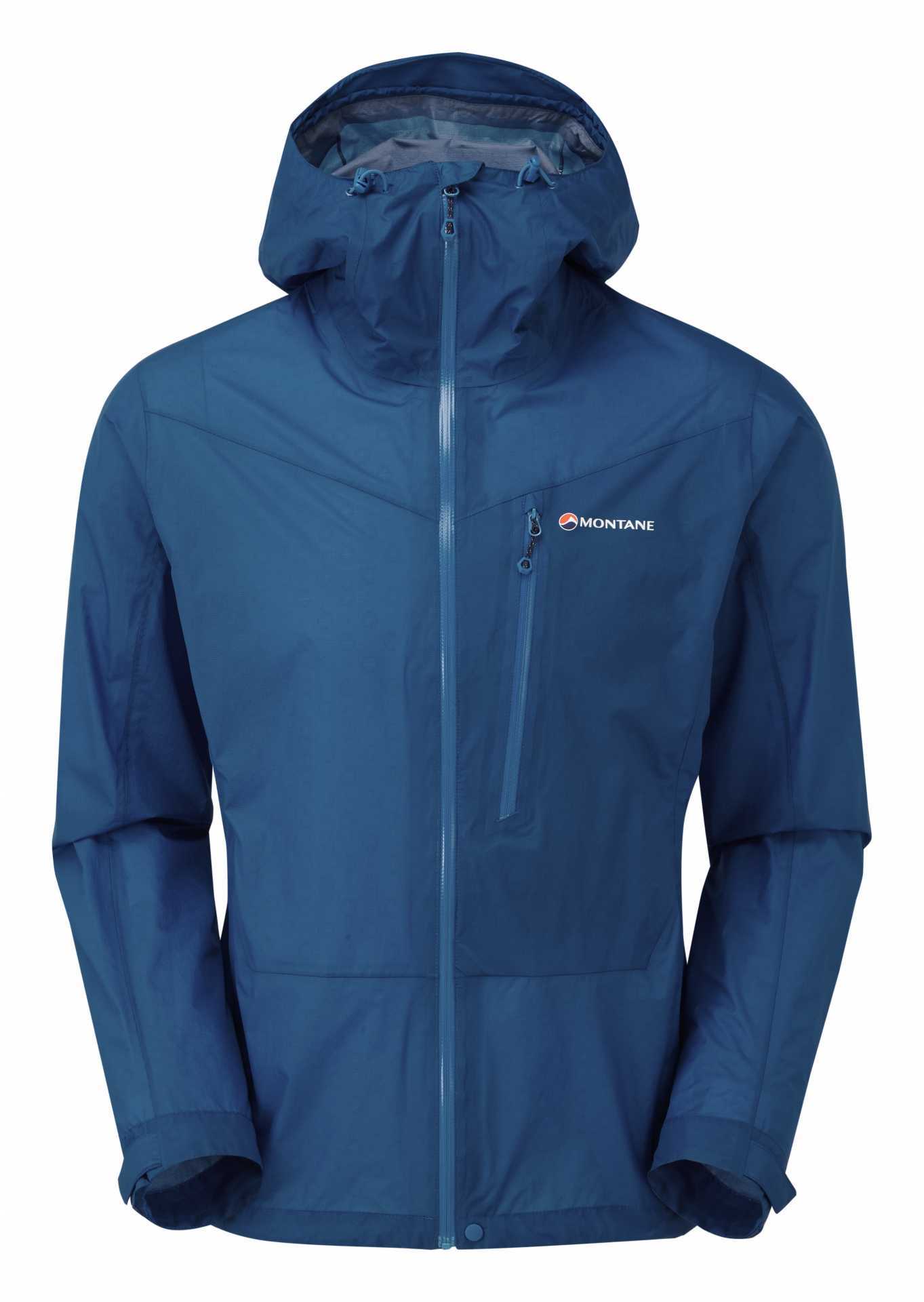 Best camping equipment: Montane Minimus Jacket in blue