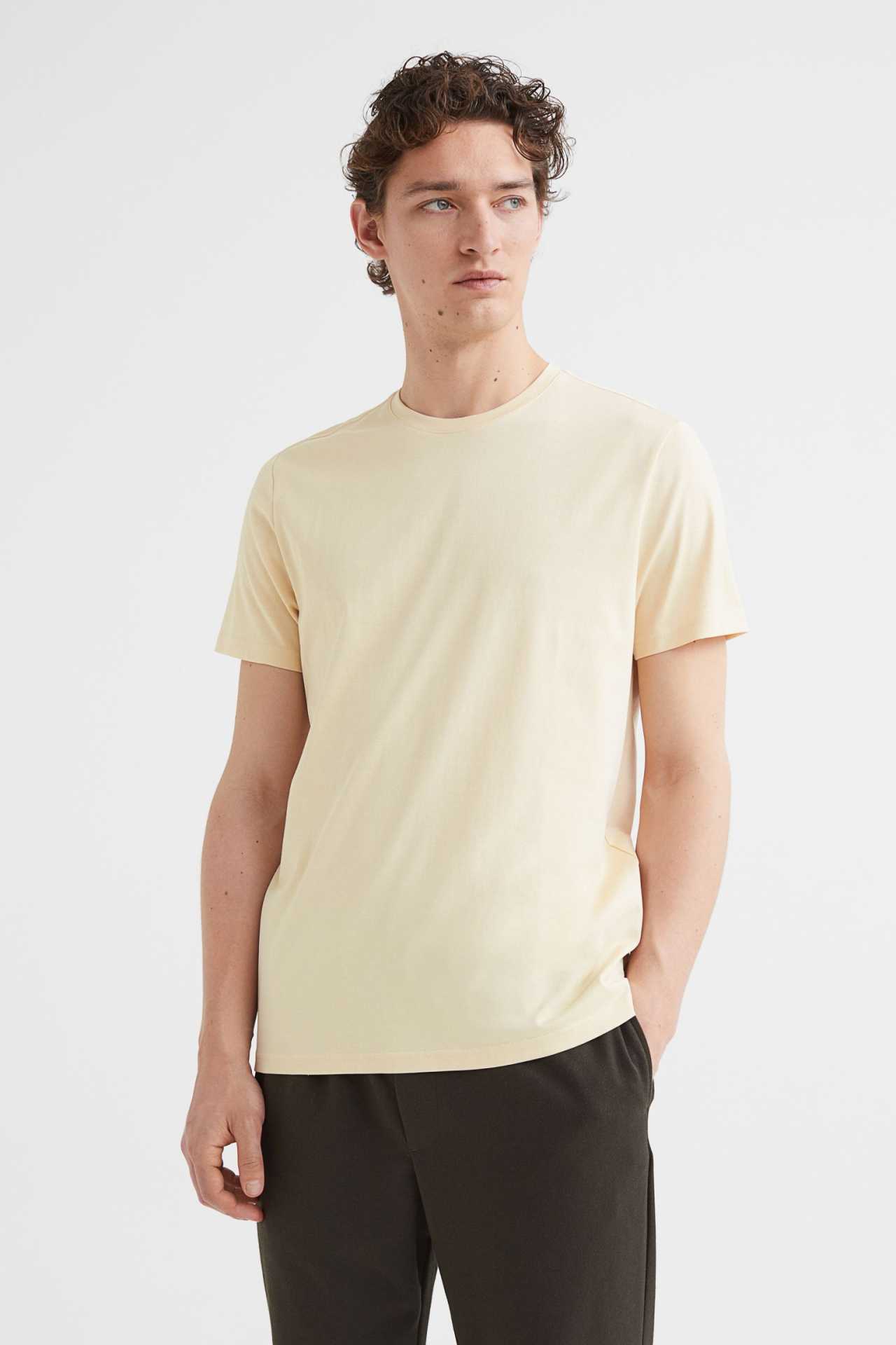 Slim Fit Premium cotton T-shirt