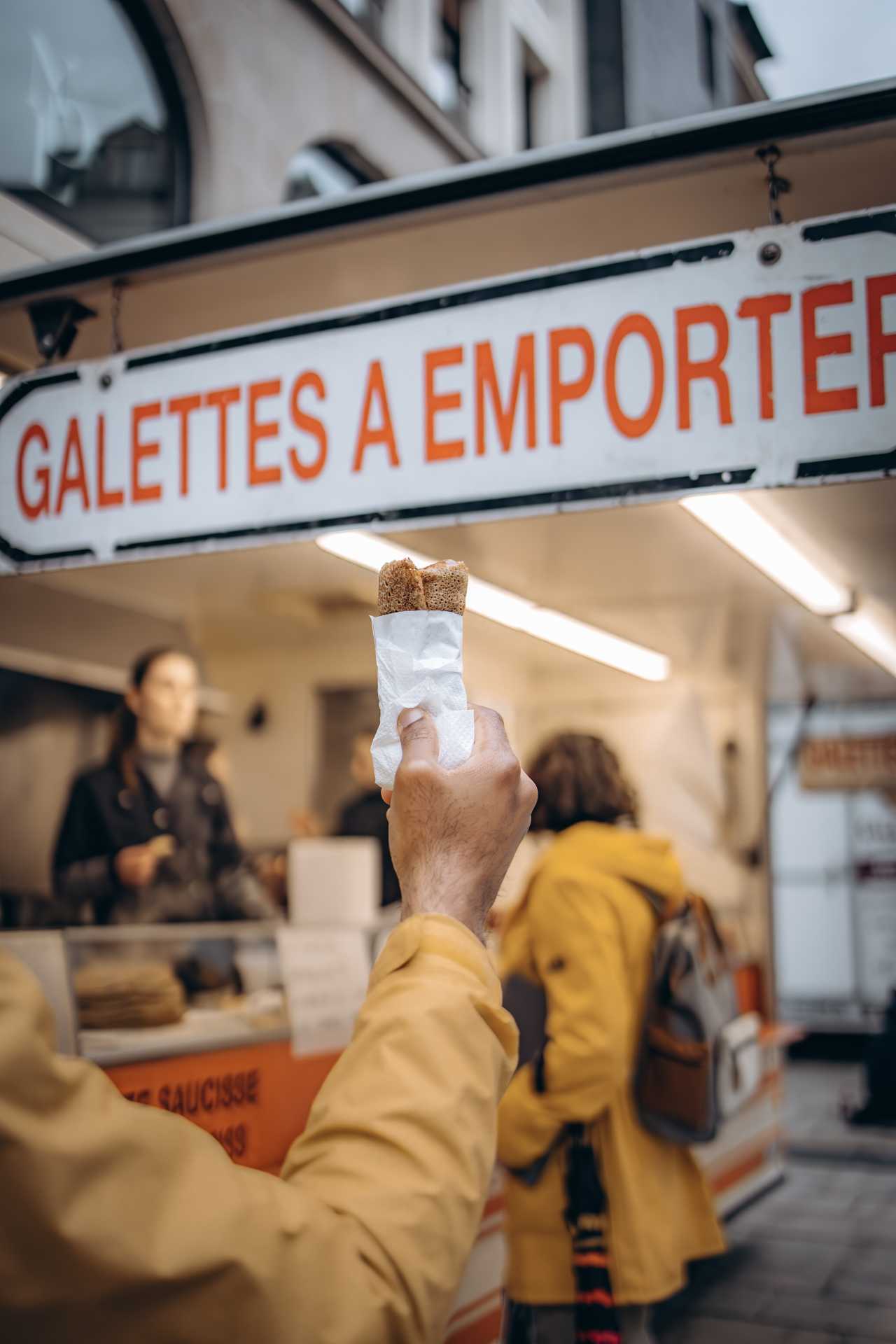 Galette saucisse in Rennes