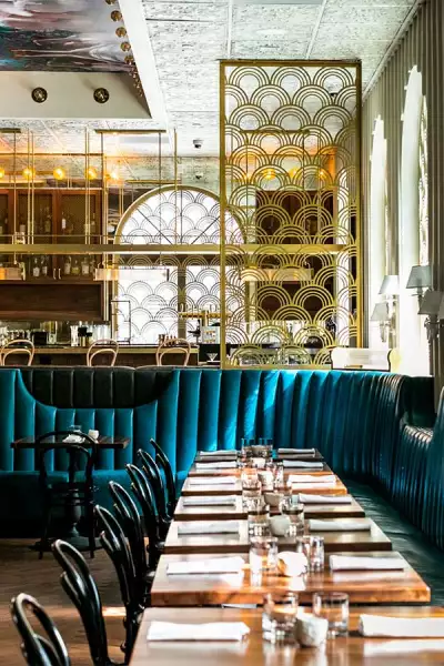 Interior at the Gibson, Tenderloin, San Francisco