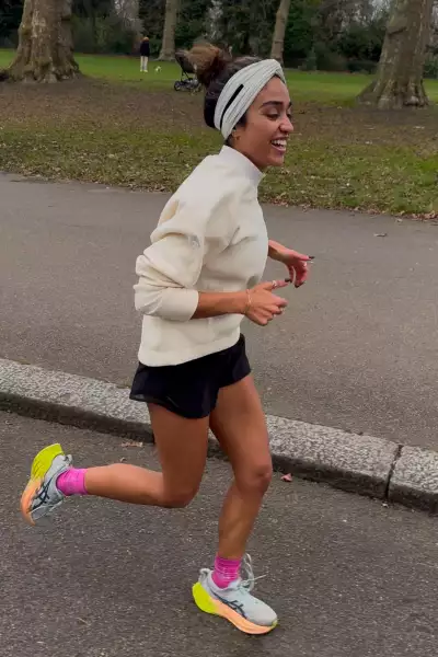 Savannah Sachdev running