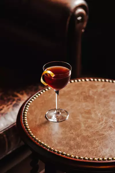 A Manhattan at Bass Rock Bar
