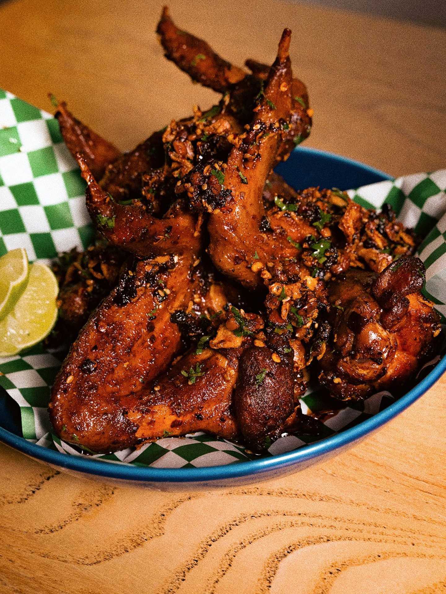 Wings at All Day Baby in Los Angeles