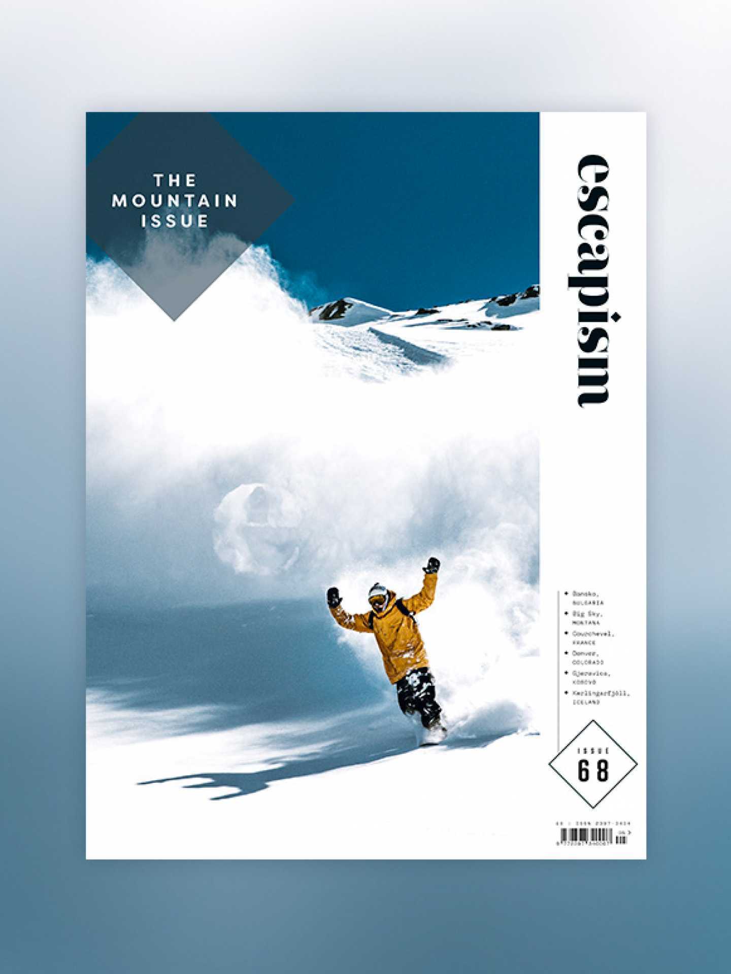 Escapism issue 68 - The Mountain Issue - Cover