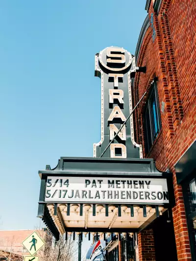 Still pulling the right strings a century on, The Strand has hosted live music since 1923 and is listed on the National Register of Historic Places