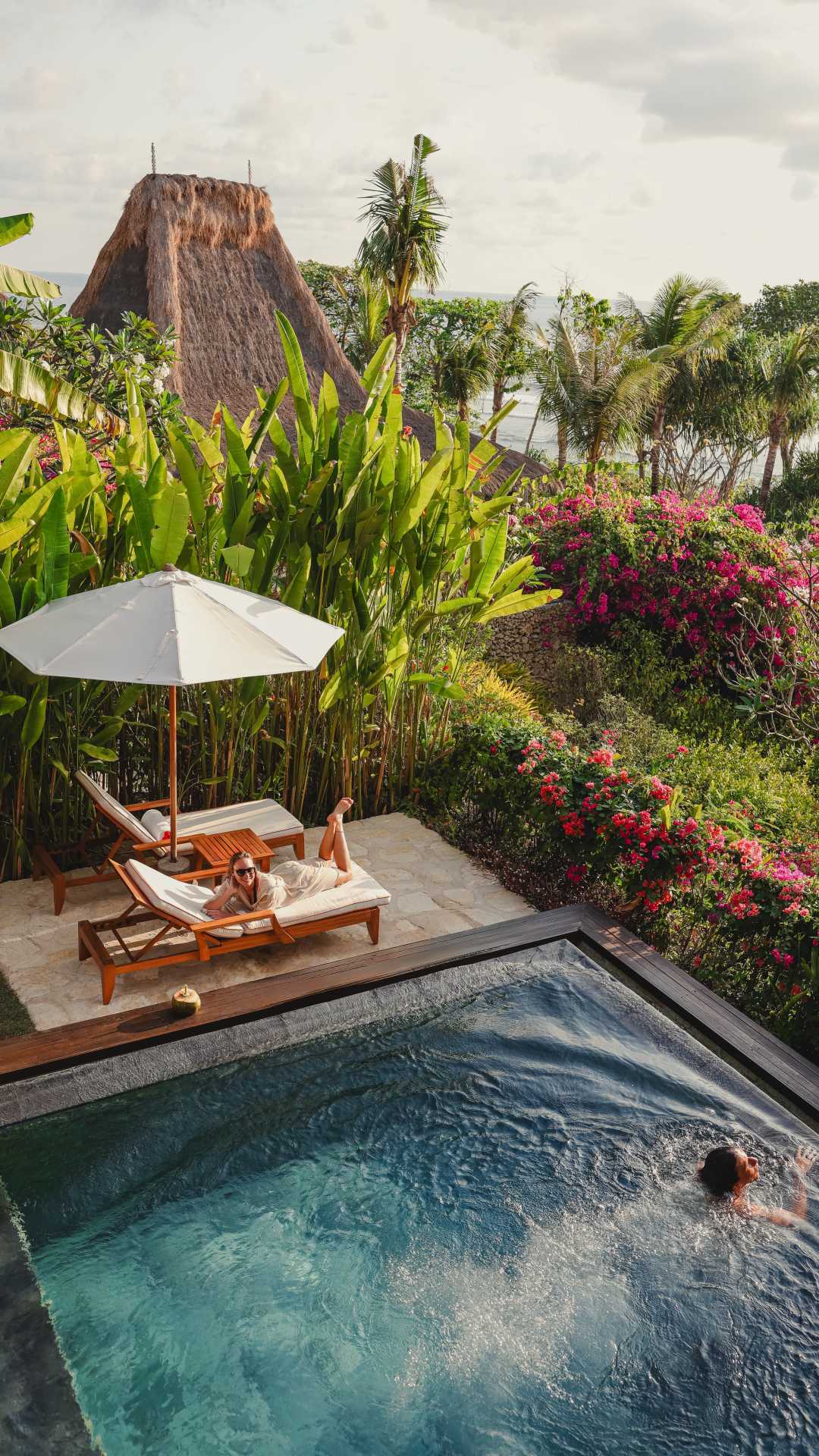 Private swimming pool at NIHI Sumba