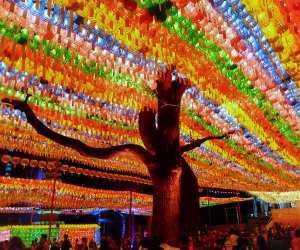 The Jogyesa Temple in Seoul