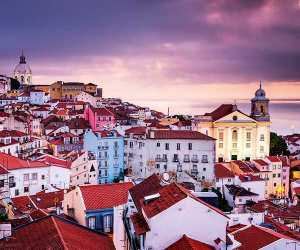 Alfama district Lisbon