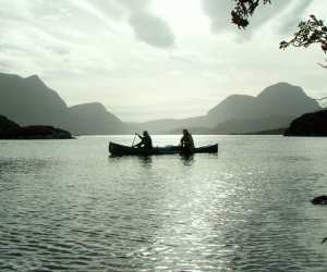 Wild kayaking in Scotland