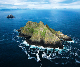 The skelligs off Ireland's Atlantic coast