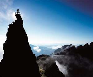 The Inaccessible Pinnacle on the Isle of Skye, Scotland. Photograph of Chris Prescott