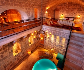 Romantic suite at Argos in Cappadocia, Turkey