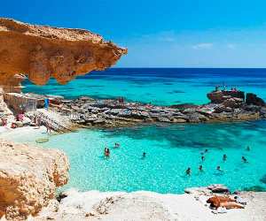 Beach in Formentera