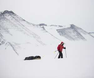 Ben Saunders skiing through Antarctica