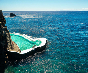 Sea pool in Madeira, Portugal