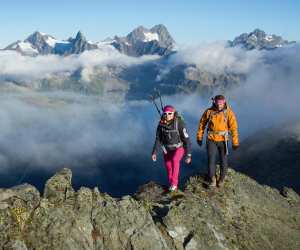 Hiking in Oetztal, Tyrol. Photograph by Bernd-Ritschel