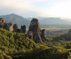 Ancient monasteries sit on top of Metéora’s rock: Adventures in Greece