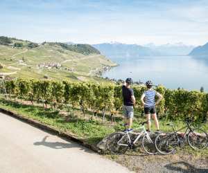 Cycling in Lausanne, Switzerland