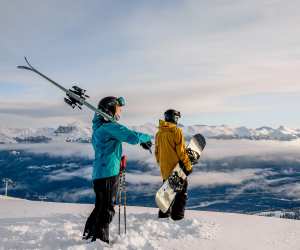 Marmot Basin Ski Resort near Jasper, Alberta