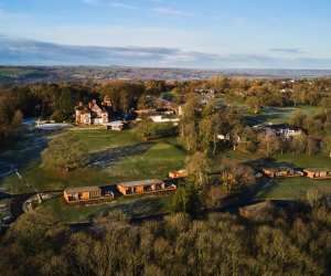 Aerial shot of The Mole Resort